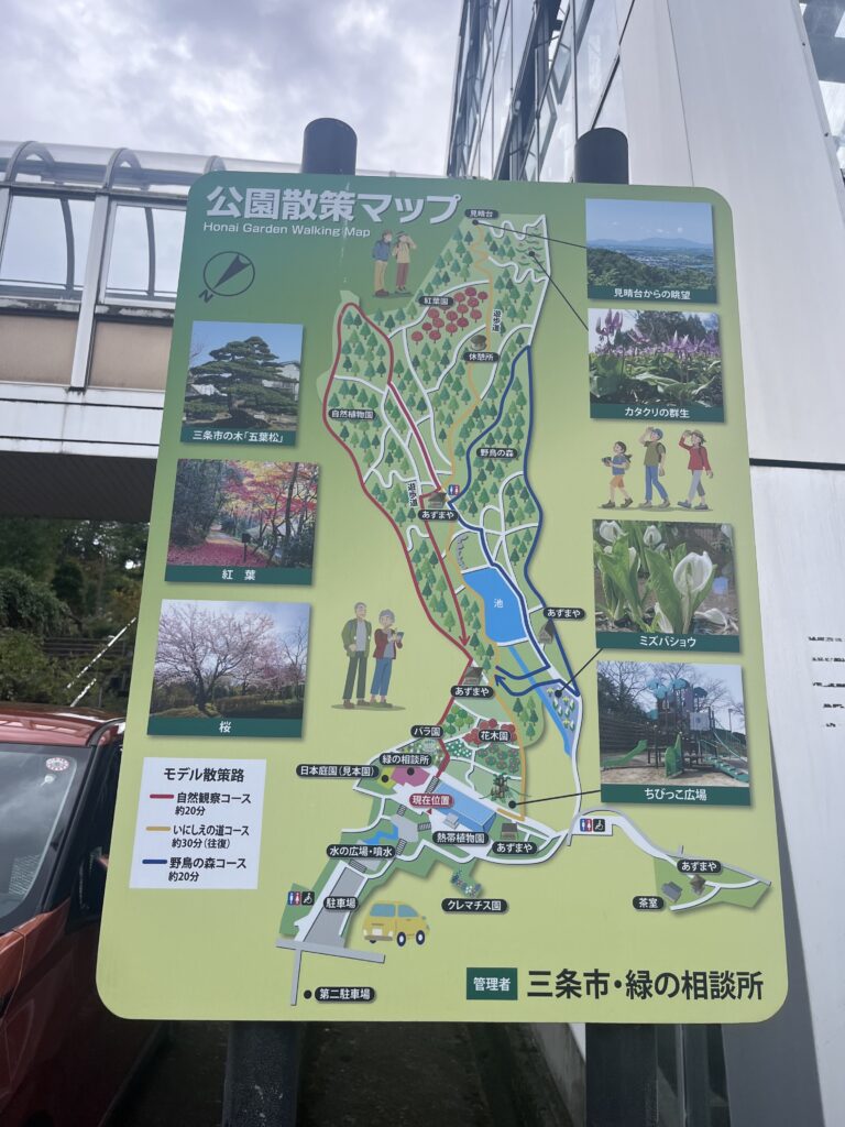 公園散策マップ