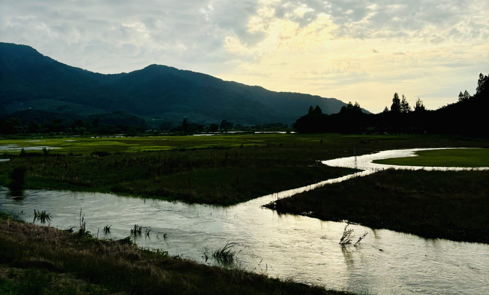 湖面