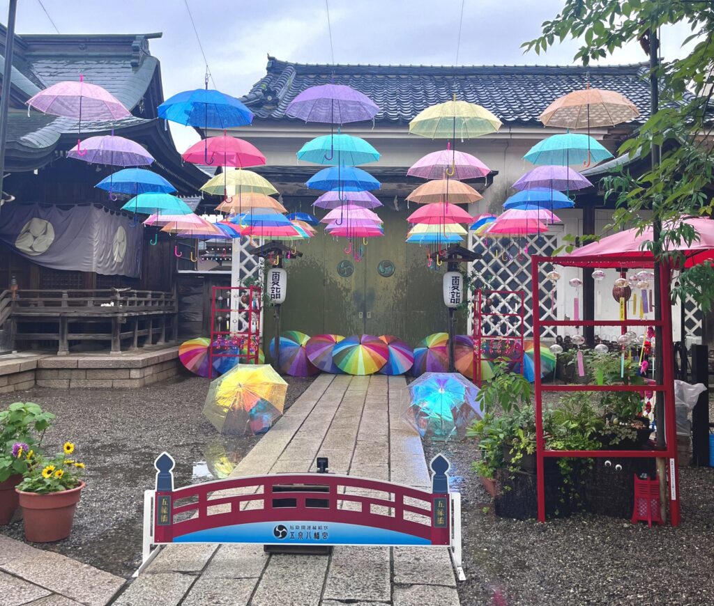 【五泉八幡宮】写真映えする風鈴保有数日本一の神社
