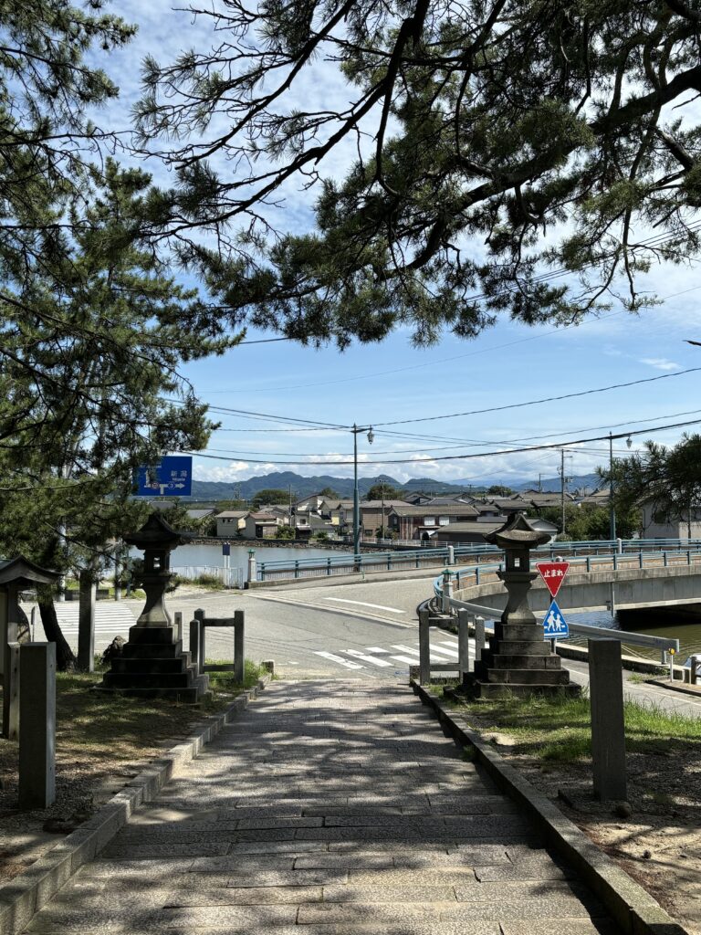 帰り道の景色