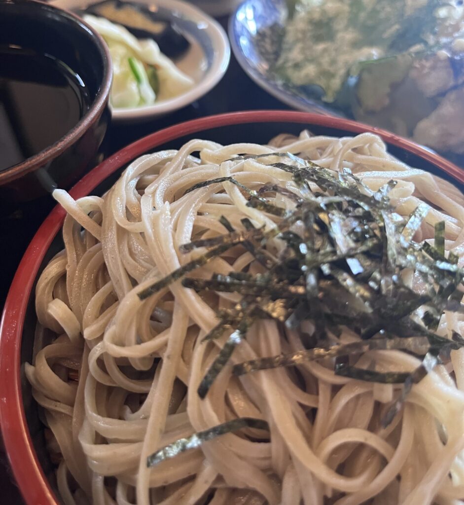 味処【大平】布海苔をつなぎに使用したそば
