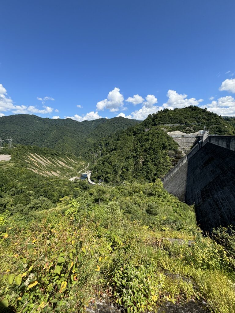 ダム広場からの景色