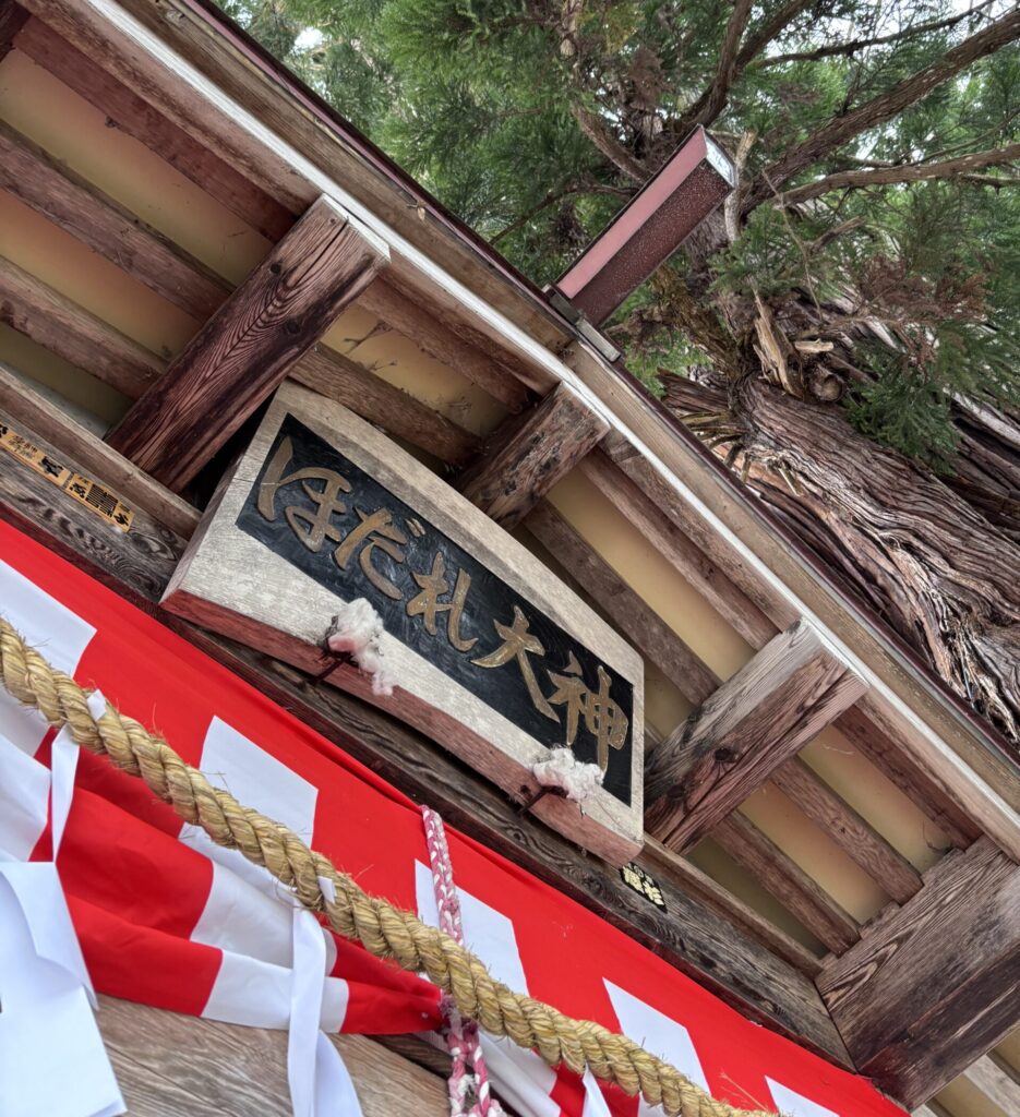 下来伝の【大杉】ほだれ様｜作物や人の稔りを祈願