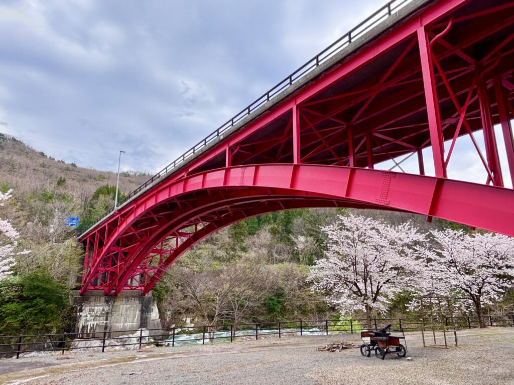 胎内市【樽ヶ橋河川公園】