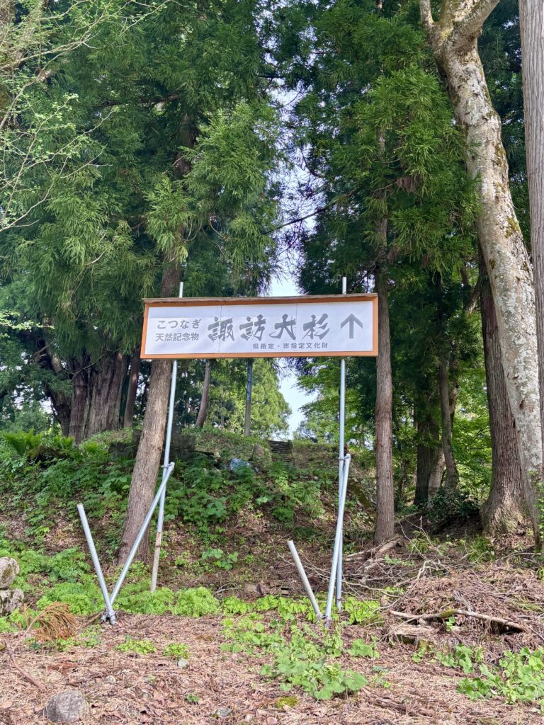 道案内の看板