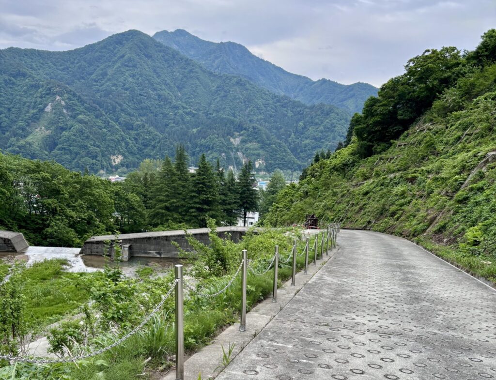 下り坂(帰り)
