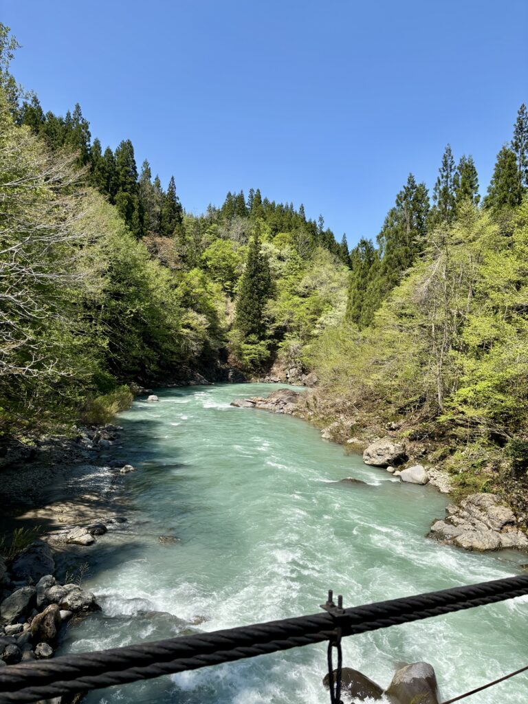 見倉橋から見える景色