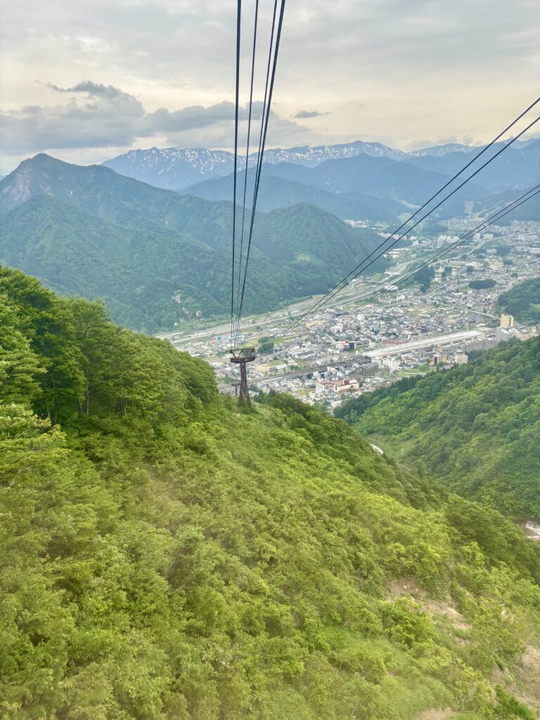 ロープウェイからの景色1