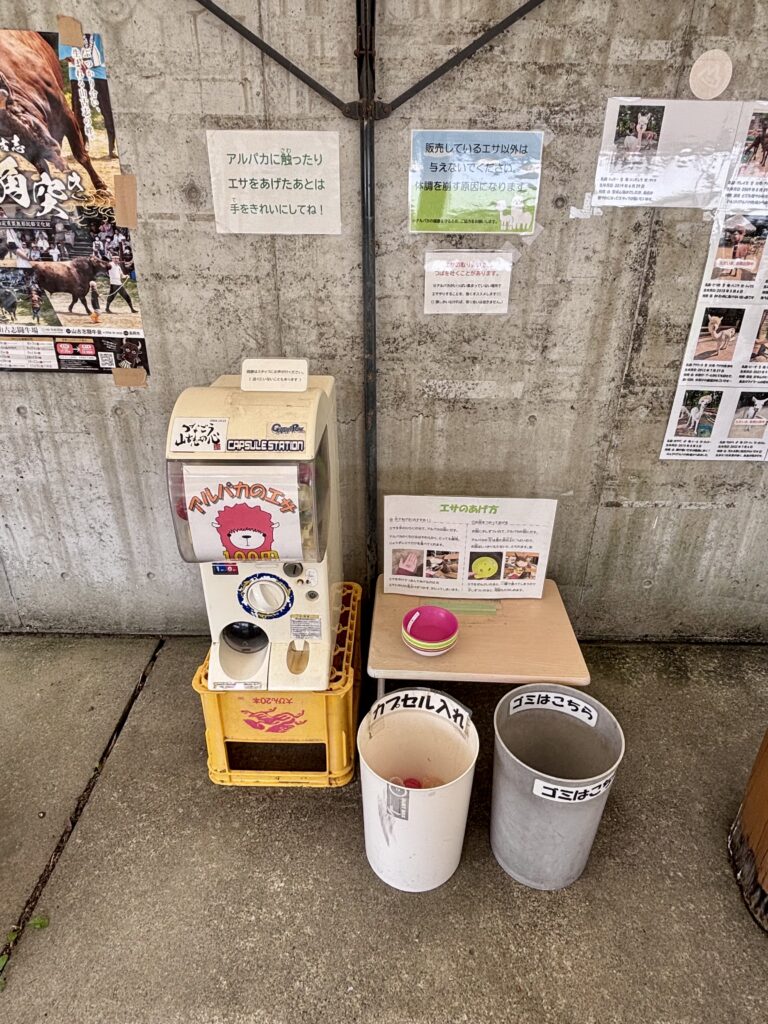 アルパカのエサ