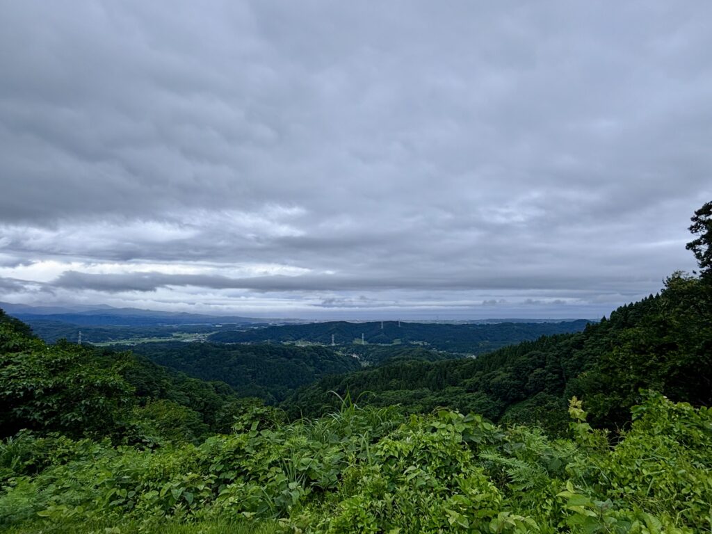 見晴らし山荘から見える景色