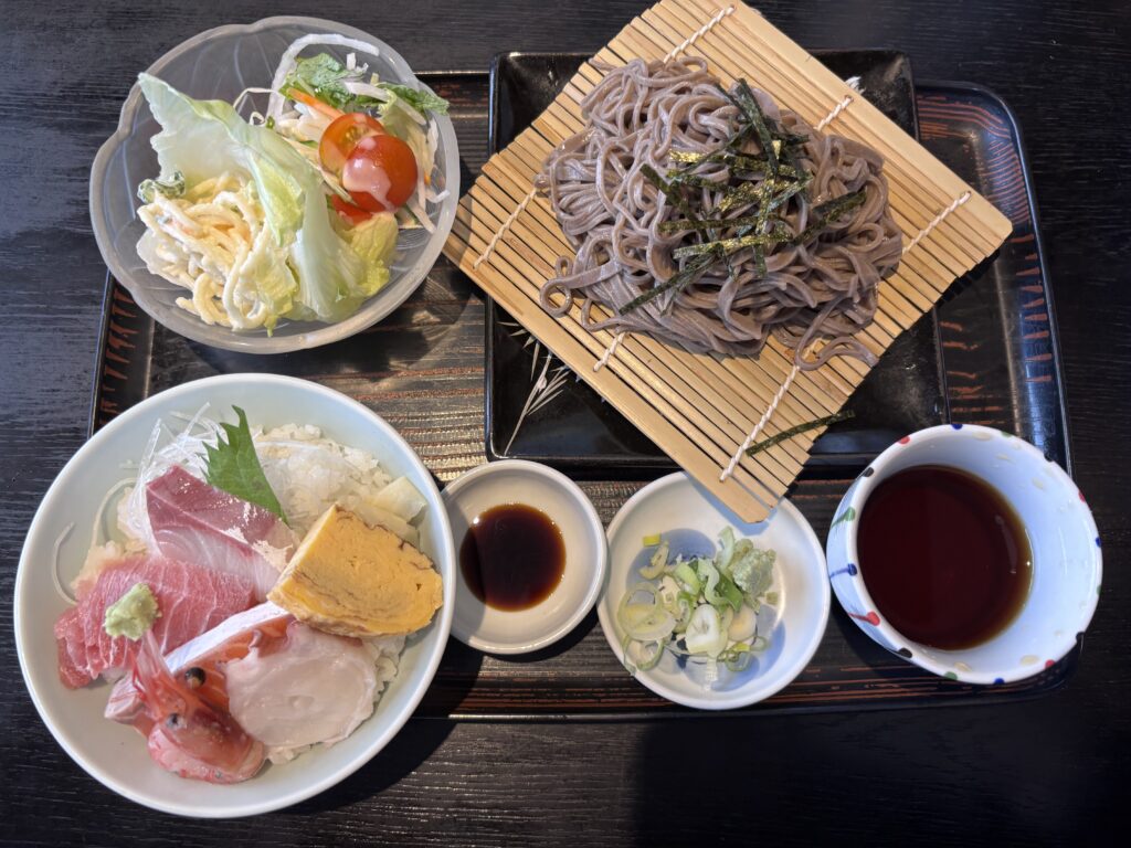 ざるそばセット