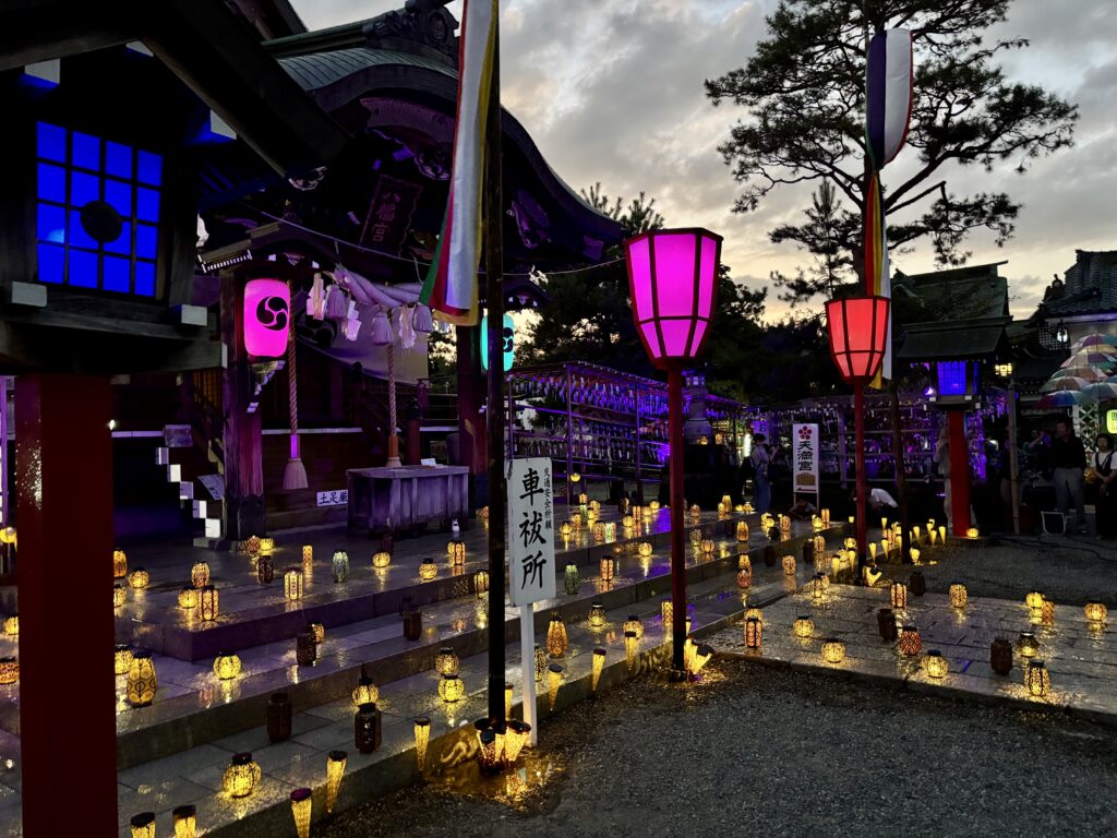 夜の境内１