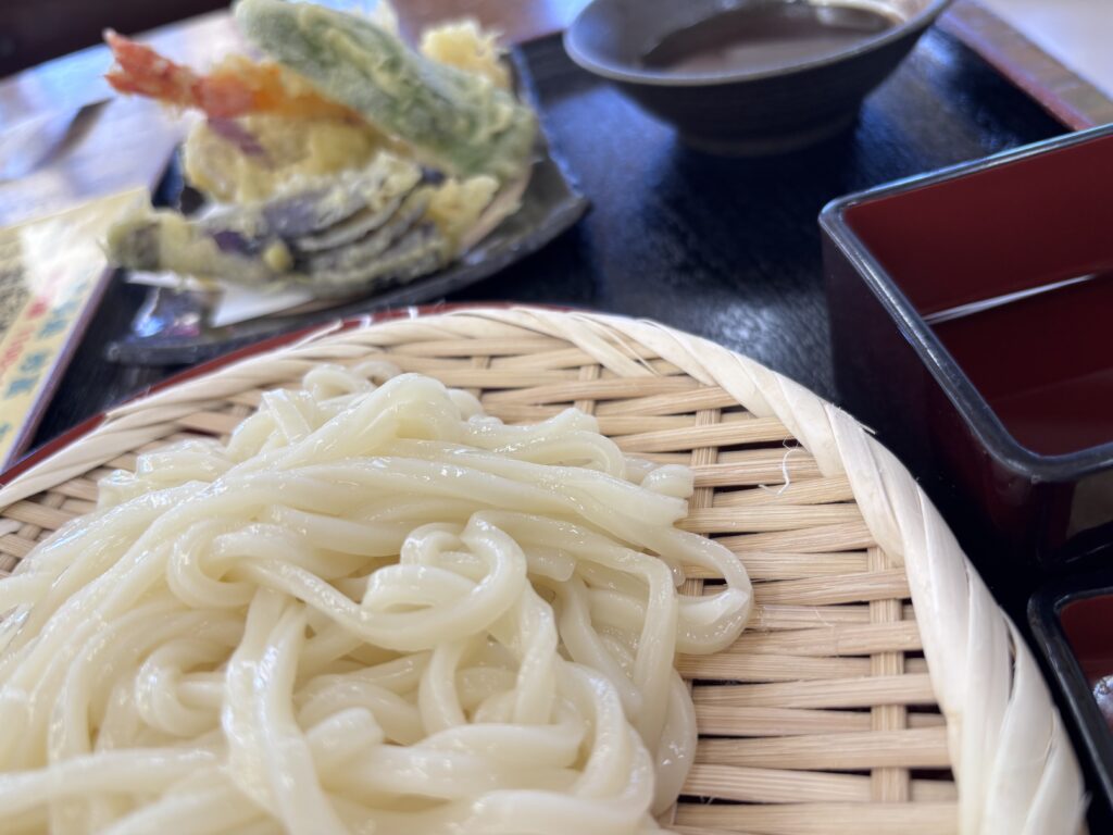 天ざるうどん