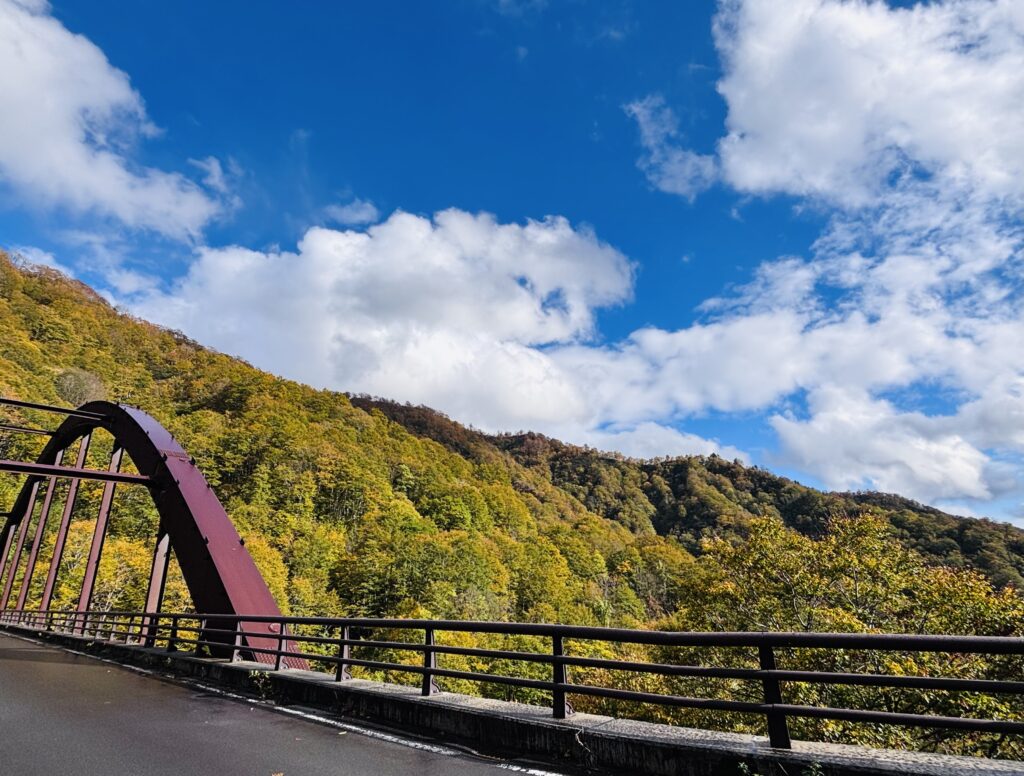 小白布沢大橋周辺の景色２