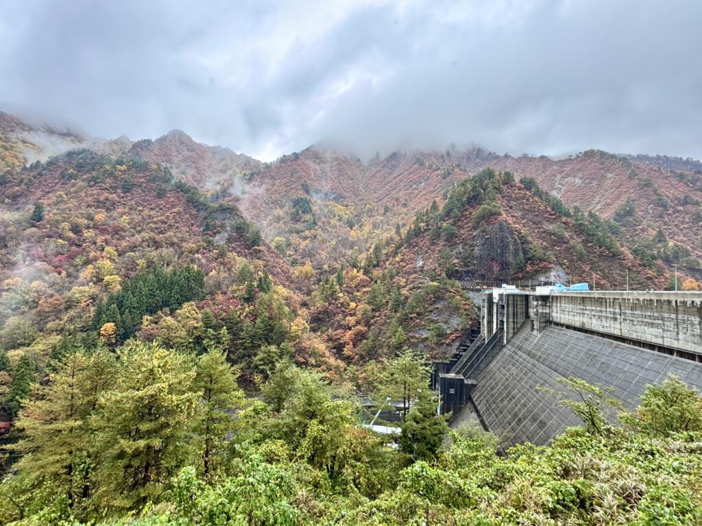 秋の笠堀ダム３