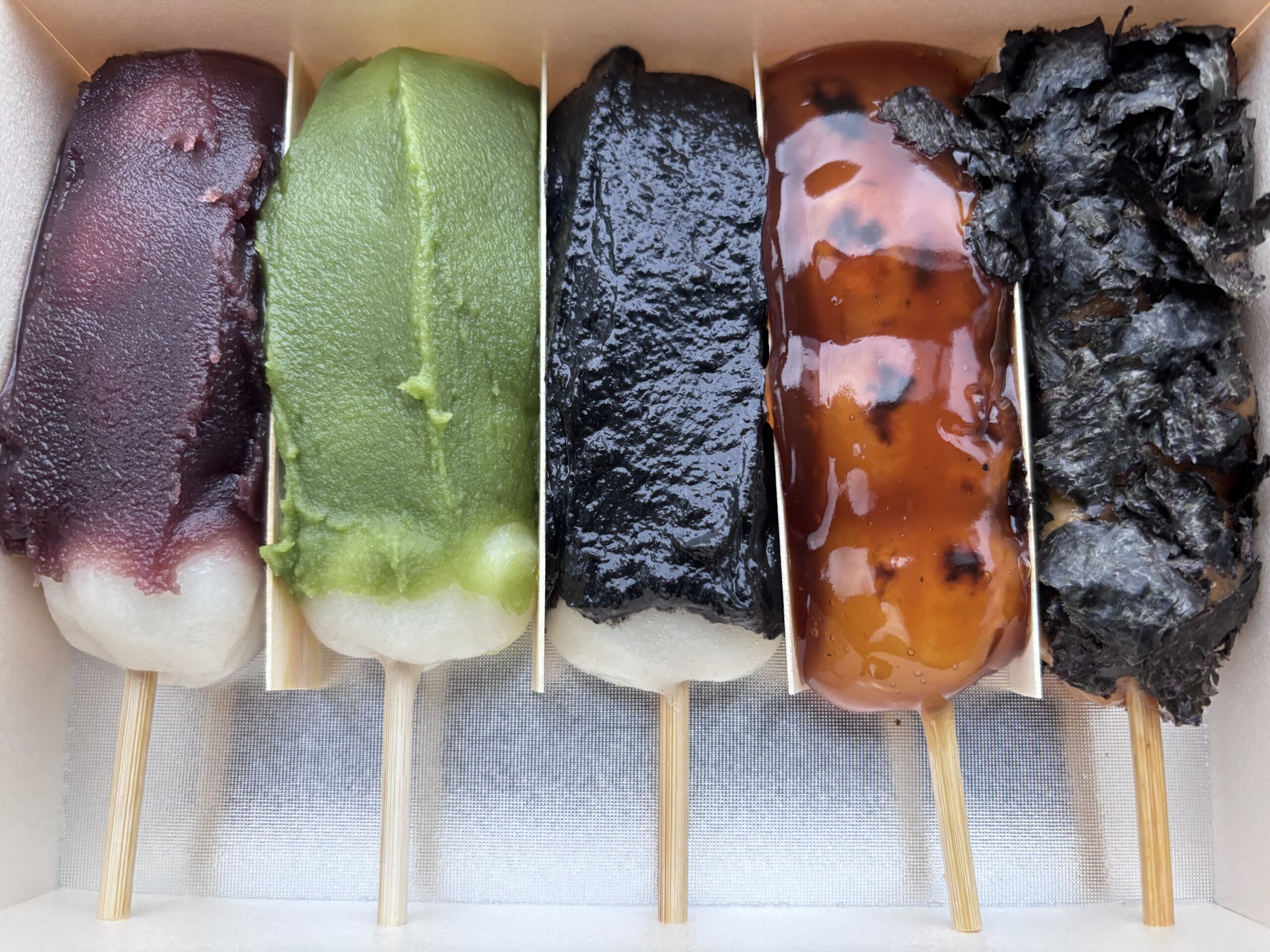 【江口だんご】歯切れの良いもっちり食感|食べ比べもおすすめ