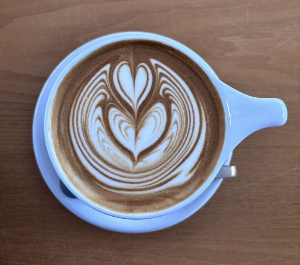 ｙａｍａｇａｃｏｆｆｅｅのラテアート