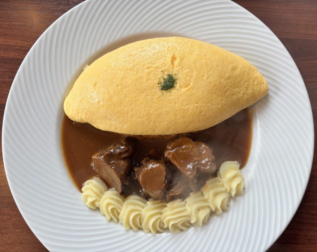 オムビーフシチューランチ