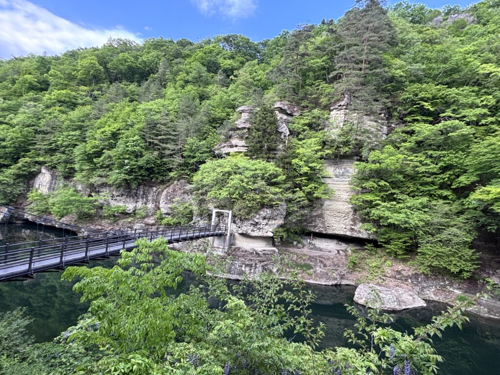 階段から見る景色