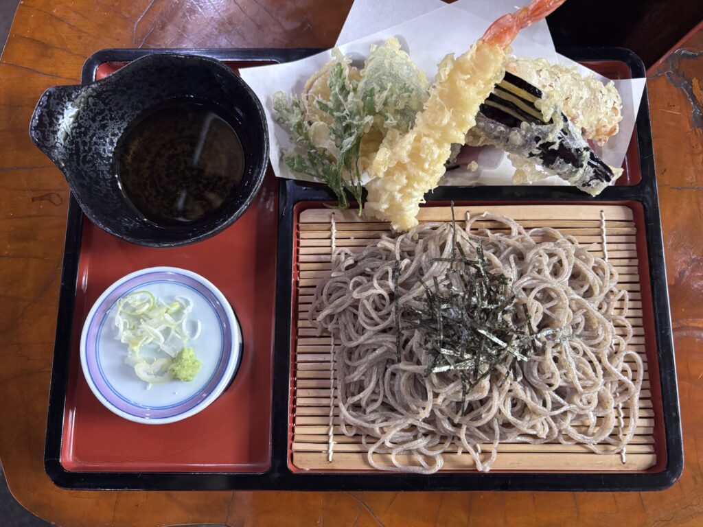 天ざる蕎麦