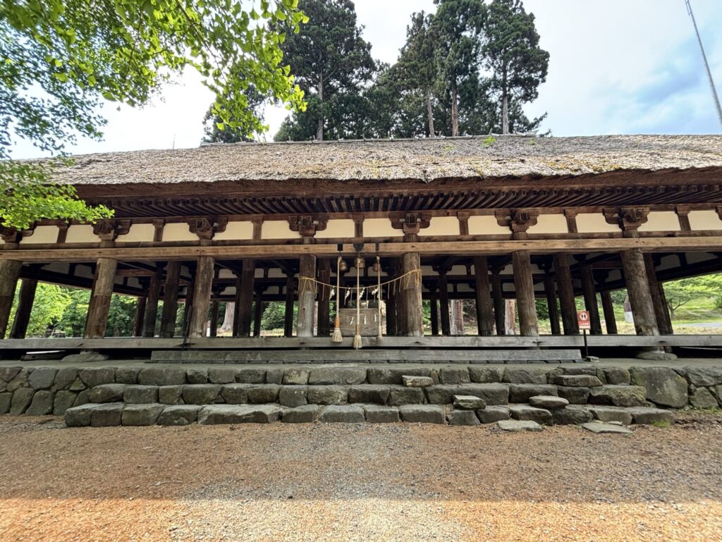 熊野神社長床1