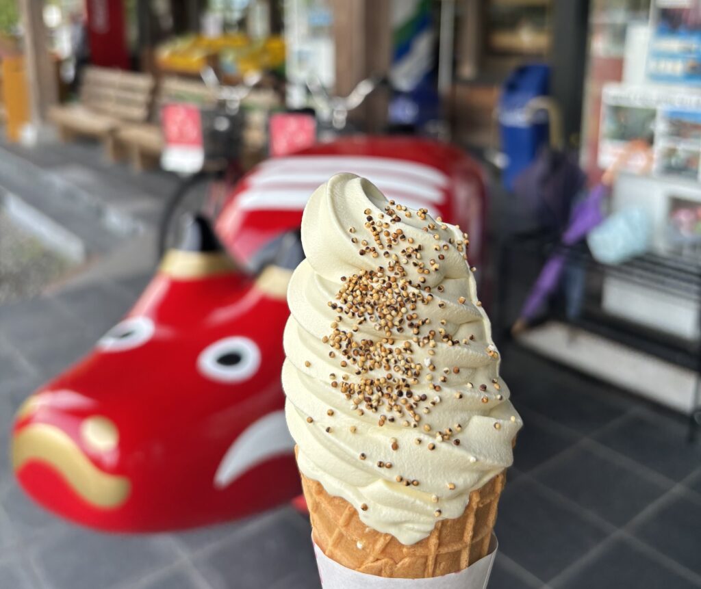あわソフトクリーム