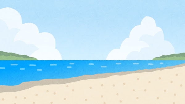 海のイラスト